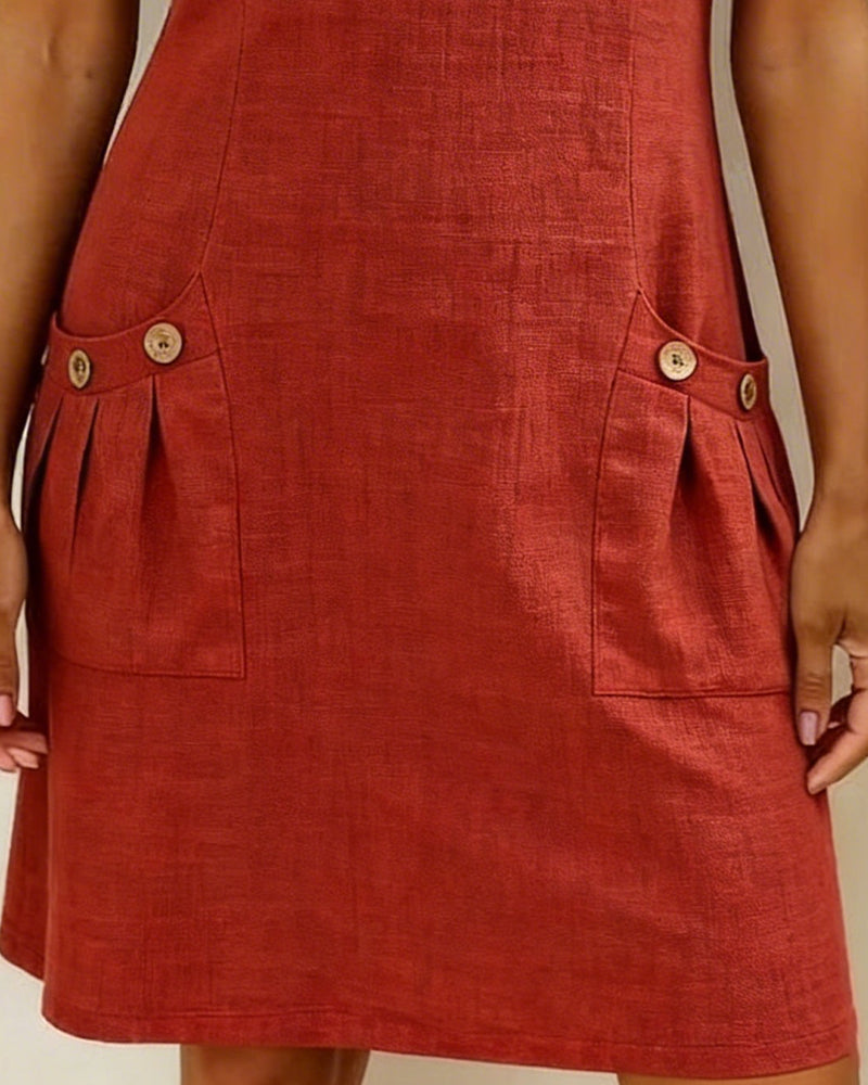 Giulia | Abito Casual con Zip & Comfort