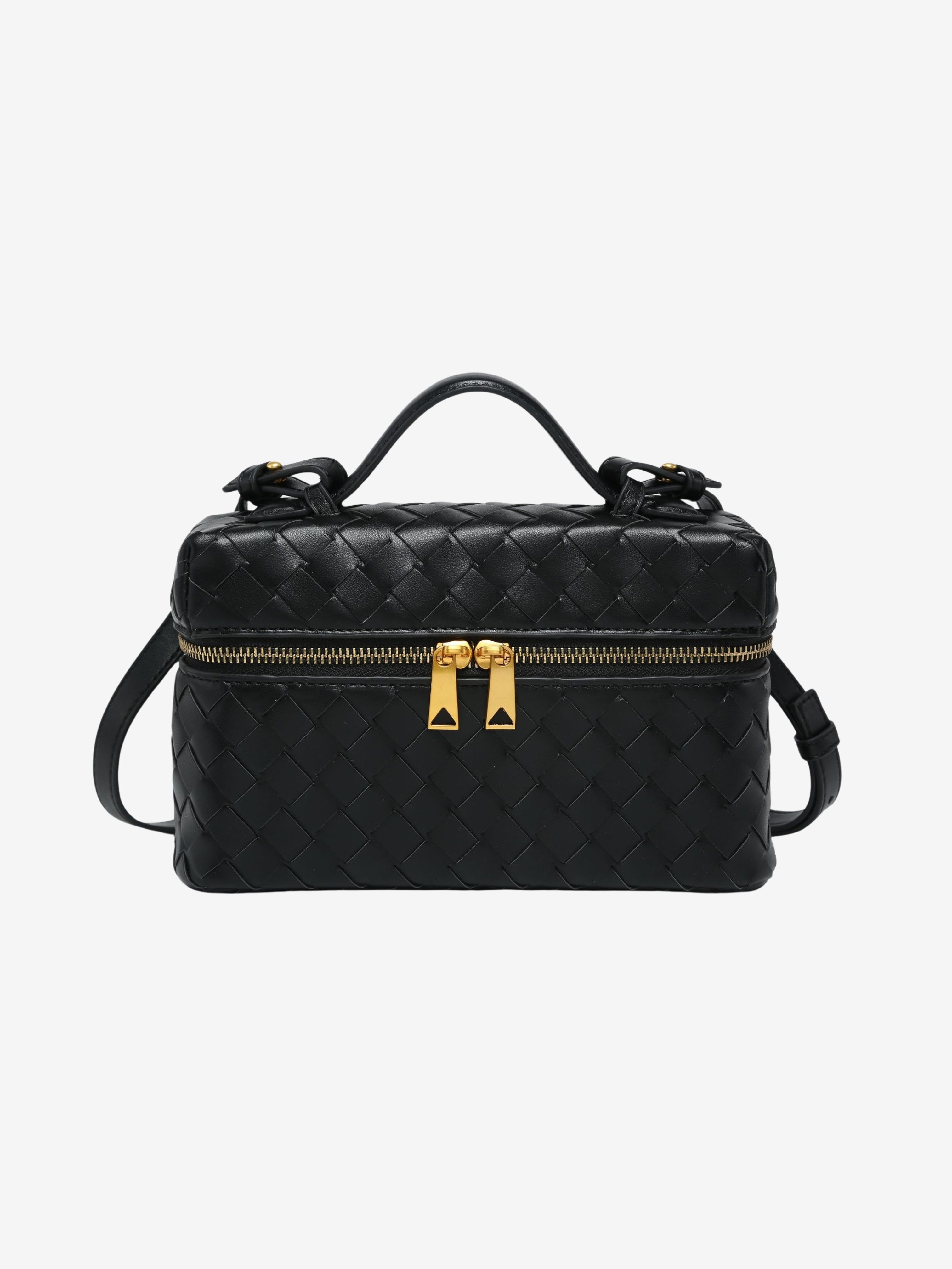 Alessandra™ | Borsa Woven Strutturata Lucida