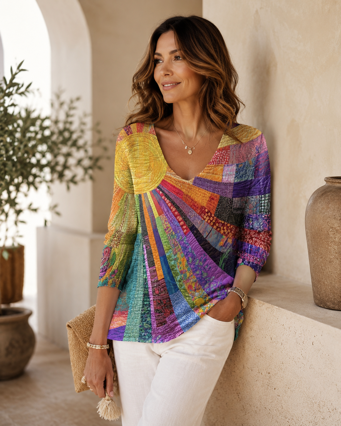 Camilla | Maglia Artistica Multicolore