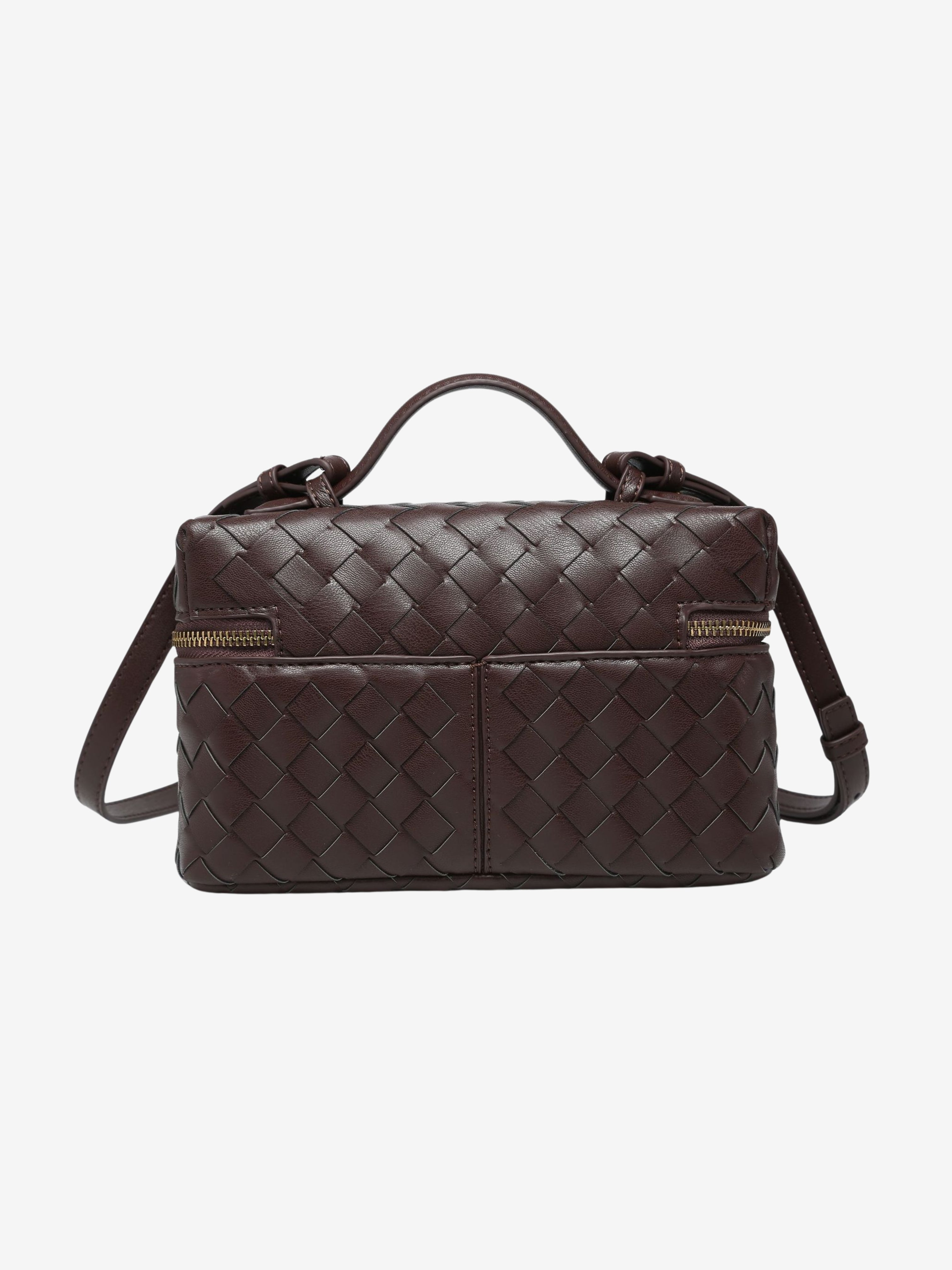 Alessandra™ | Borsa Woven Strutturata Lucida