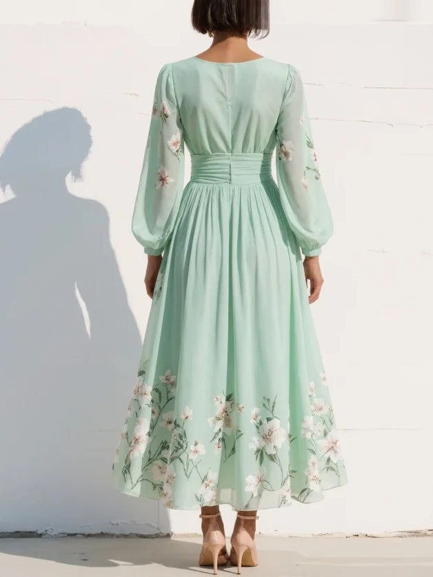 Corallo | Abito maxi