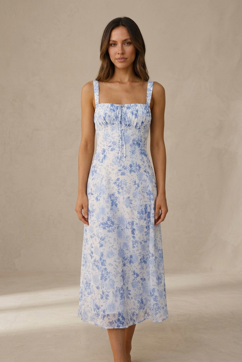 Floreale | Abito Blu